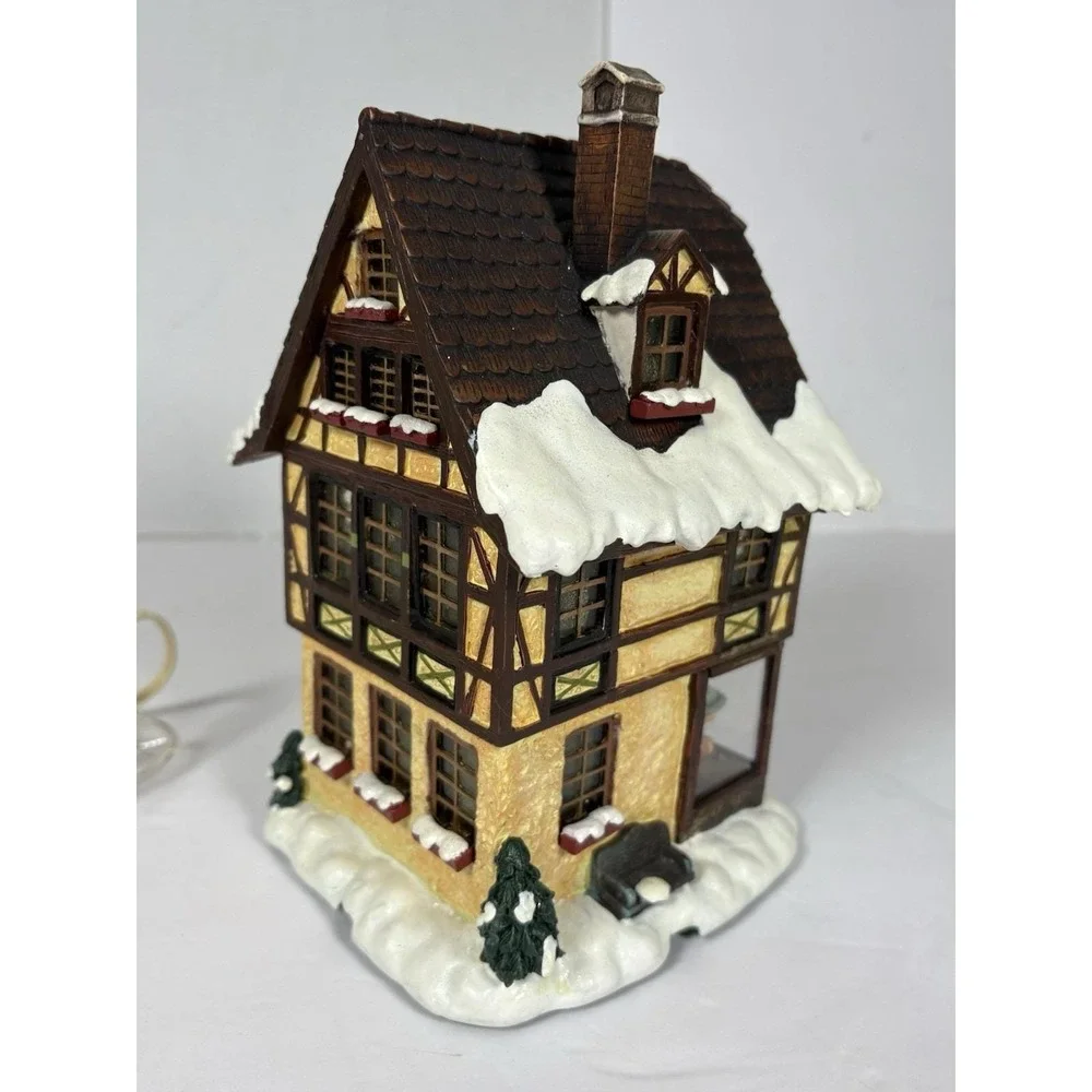 Hawthorne Village Tiny Treasures Toy Shoppe Berta Hummel Lighted House COA
